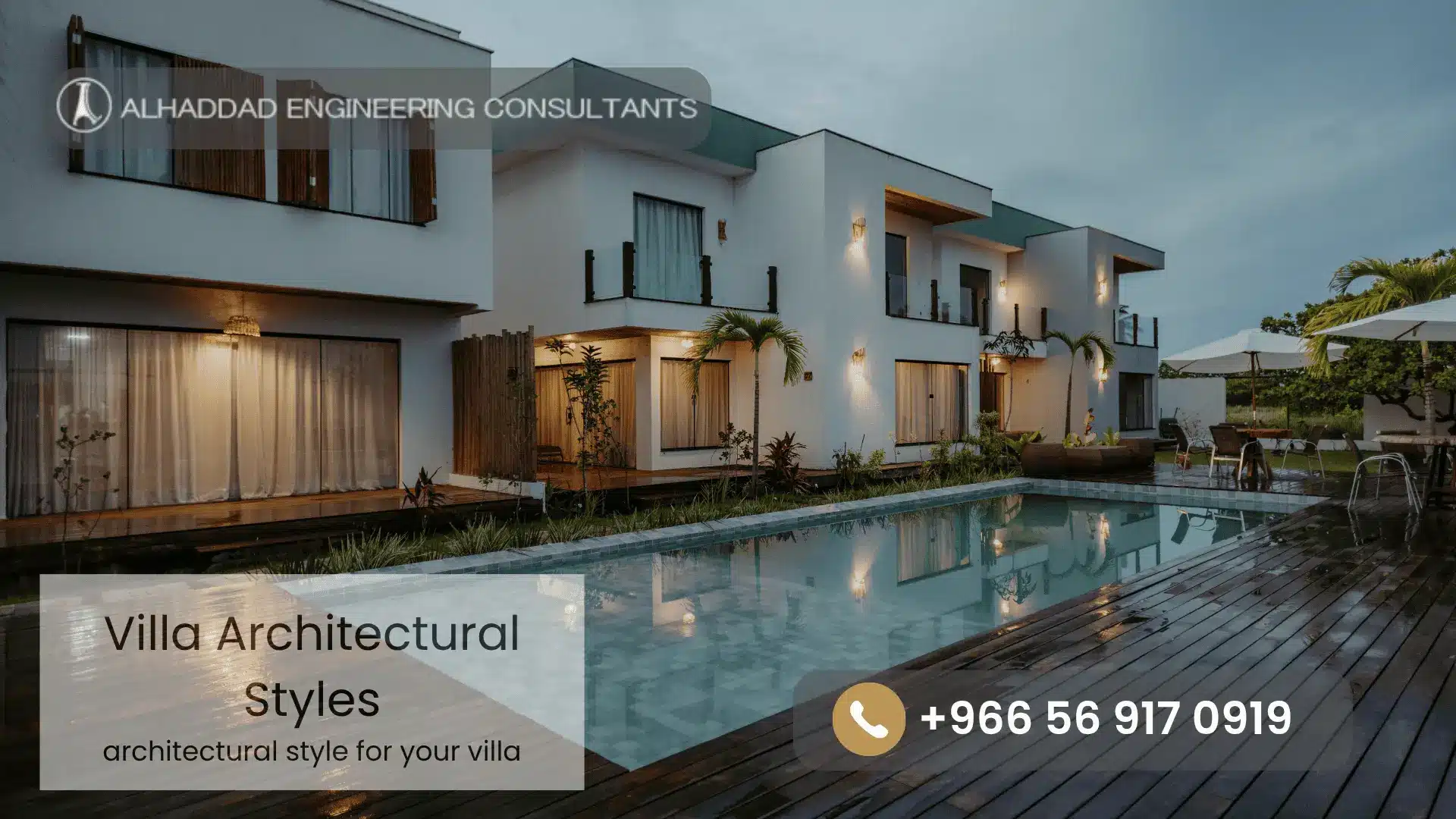 How to choose an Villa Architectural Styles with Al Haddad 0138345032