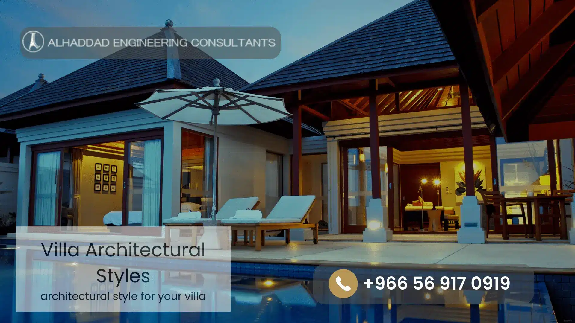 Modern Villa Design Ideas with Al Haddad 0138345032